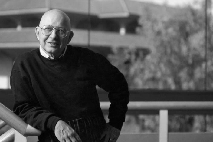 James March held professorships at Stanford Graduate School of Business, Graduate School of Education, and School of Humanities 