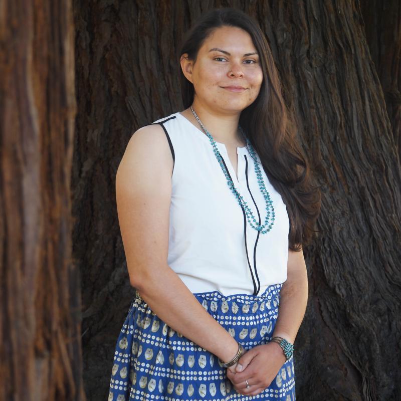 Tracie Benally is a POLS student who graduates in June. 