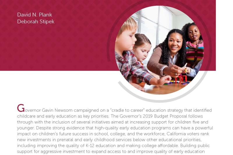 Cover of PACE policy brief on poll