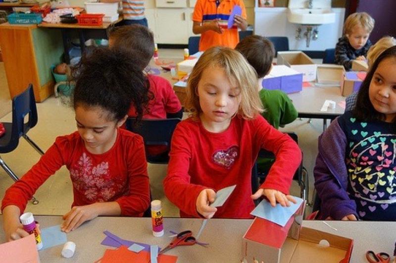 What do researchers say about putting kindergarten off? (Photo: Meriwether Lewis Elementary School/Flickr Creative Commons)